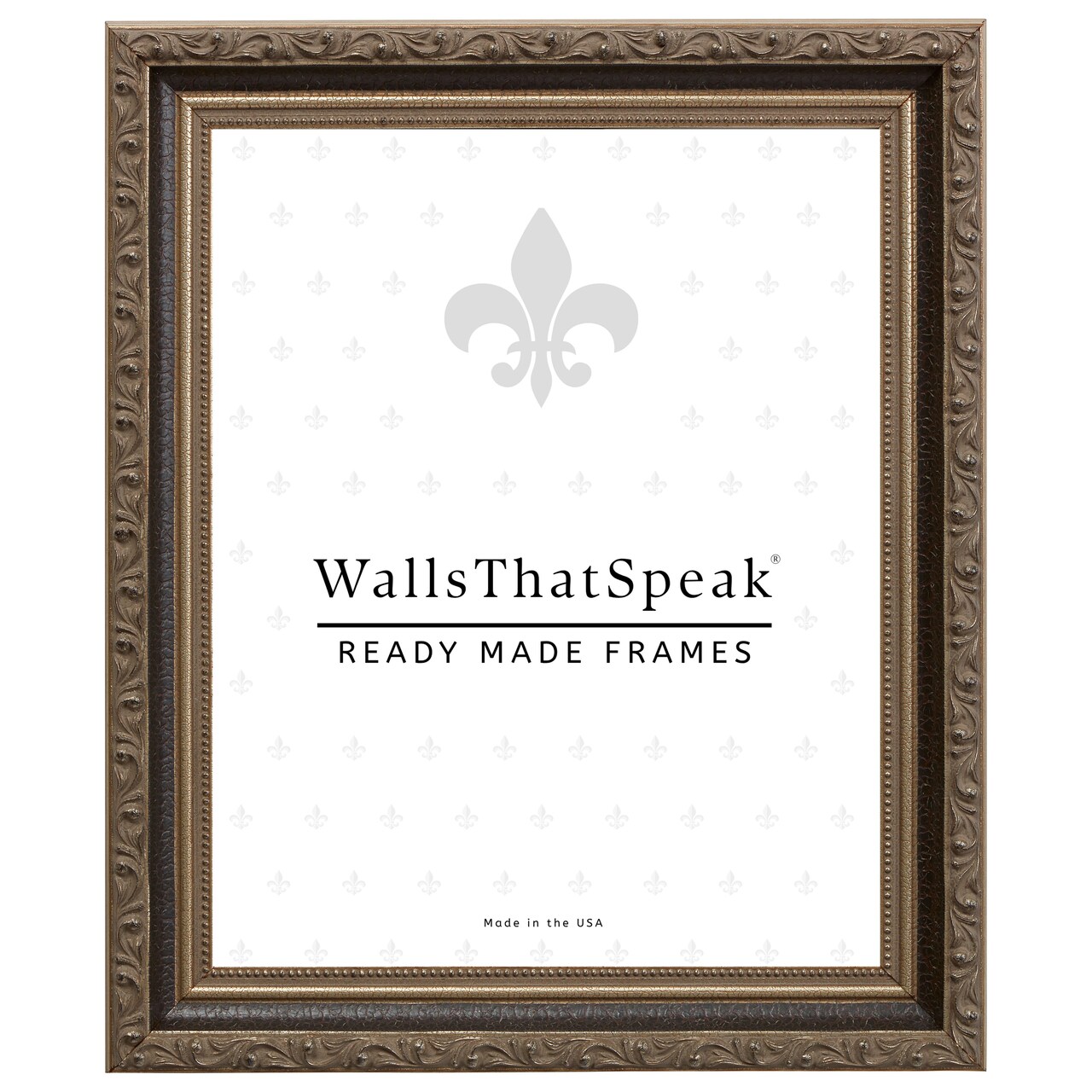 16x20 Regence 1.25 Wood Moulding, Wall Display Frame for Art, Posters, or Photos wallsthatspeak